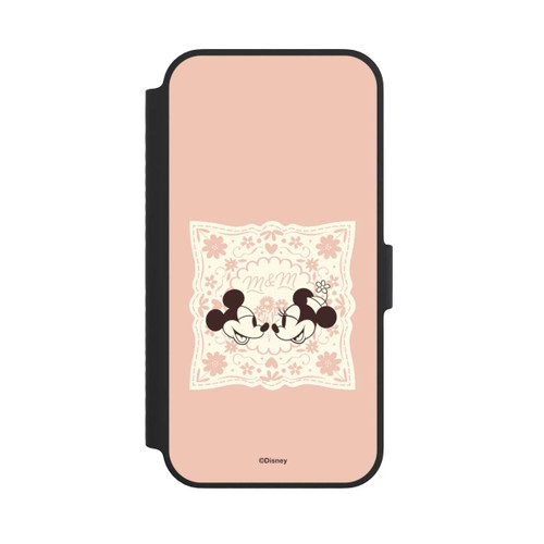 Apple iPhone 14 NIVOflip Minnie und Micky Forever Rosa