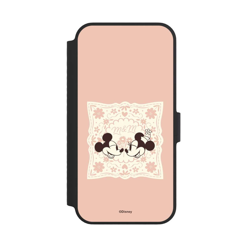 iPhone 14 NIVOflip Minnie und Micky Forever Rosa