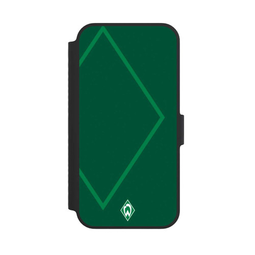 Apple iPhone 14 NIVOflip Werder Grün Rautenelement