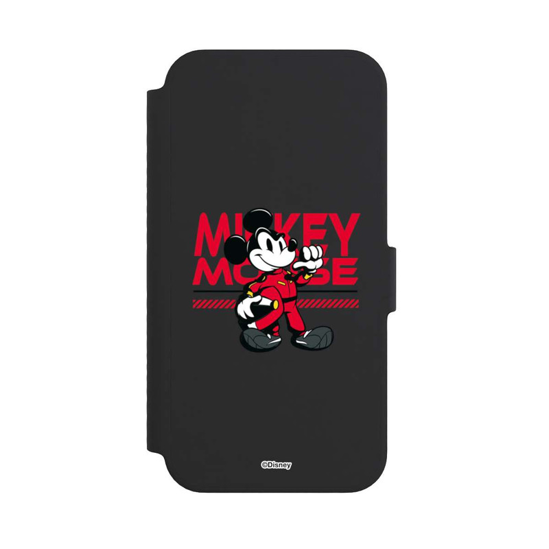 iPhone 14 NIVOflip Micky Maus Rennfahrer Transparent