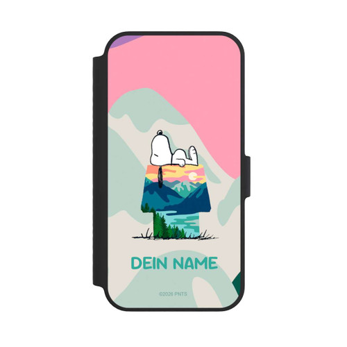 Apple iPhone 14 NIVOflip Snoopy Outdoor Personnalisable