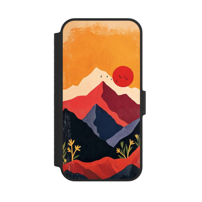 iPhone 14 NIVOflip Les Alpes En Rouge 