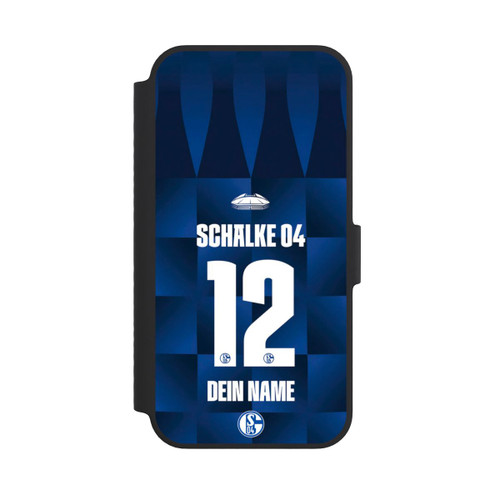 Apple iPhone 14 NIVOflip Schalke 04 Trikot Personalisierbar 26-27