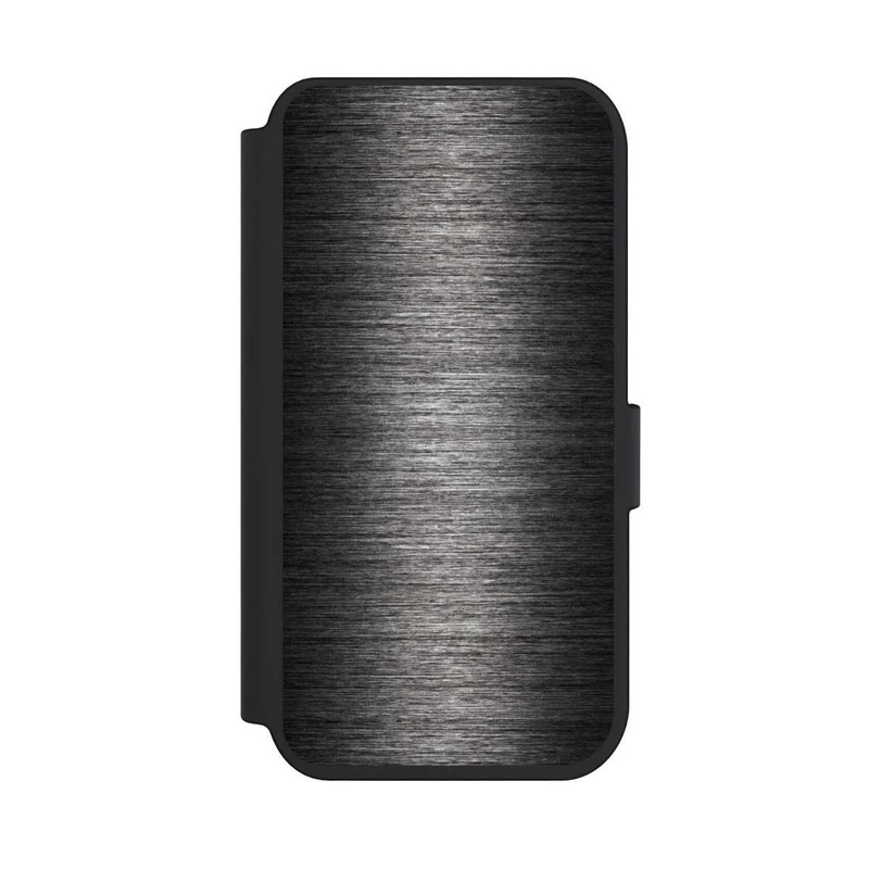 iPhone 14 Pro NIVOflip Metal Look - Anthrazit