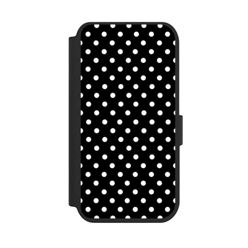 Apple iPhone 14 Pro NIVOflip Confettis blancs sur fond noir