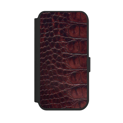 Apple iPhone 14 Pro NIVOflip Cuir de Crocodile