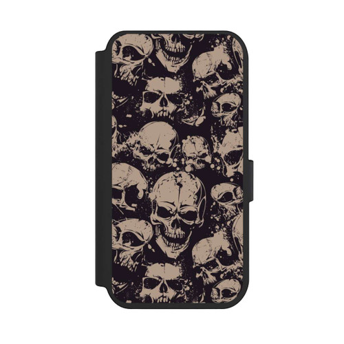 Apple iPhone 14 Pro NIVOflip Crânes d'Halloween