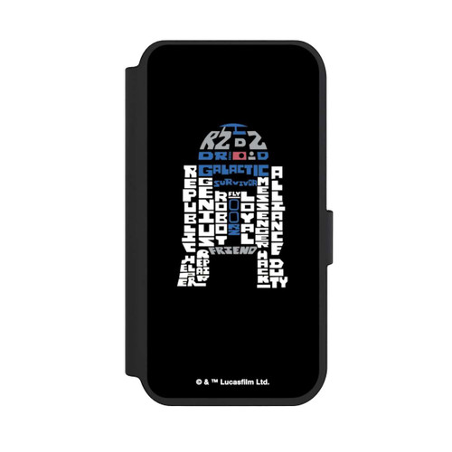 Apple iPhone 14 Pro NIVOflip R2-D2 Typo Grafisch
