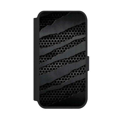 Apple iPhone 14 Pro NIVOflip Grey Metal Scratches
