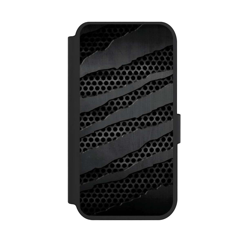 iPhone 14 Pro NIVOflip Grey Metal Scratches