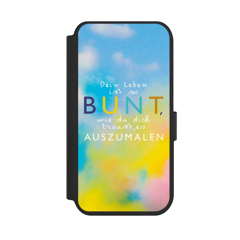 iPhone 14 Pro NIVOflip Das Leben ist Bunt