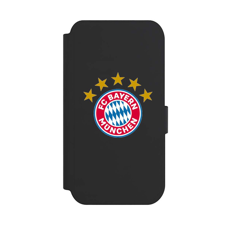 iPhone 14 Pro NIVOflip FCB Logo mit Sterne - ohne Hintergrund