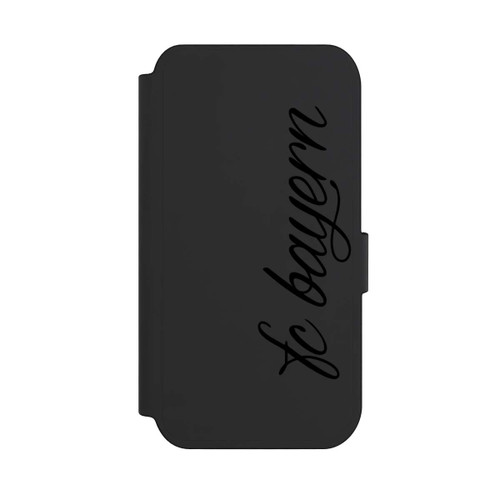 Apple iPhone 14 Pro NIVOflip Schwarzes FCB Girlmotiv - ohne Hintergrund