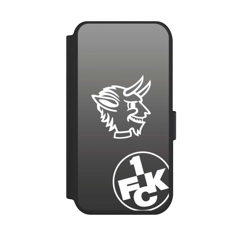 iPhone 14 Pro NIVOflip Teufelskopf FCK auf Schwarz