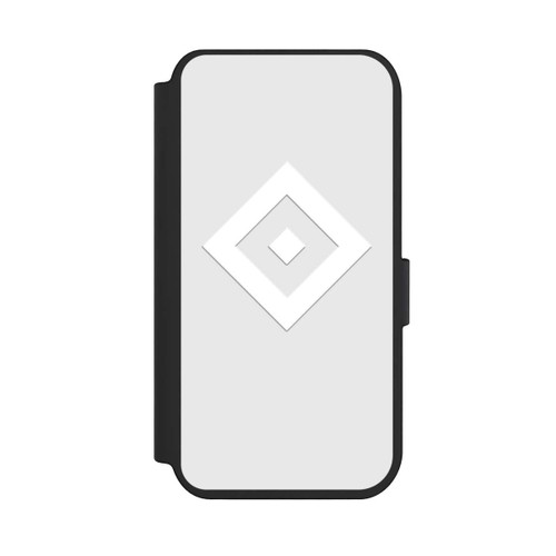 Apple iPhone 14 Pro NIVOflip Rauten Logo auf HSV Grau
