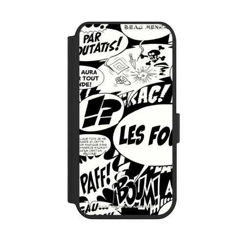 Apple iPhone 14 Pro NIVOflip Bulles BD Astérix Noir