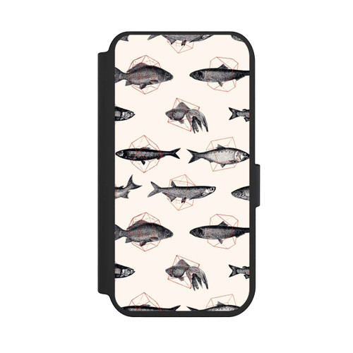 Apple iPhone 14 Pro NIVOflip Fische in Geometrie