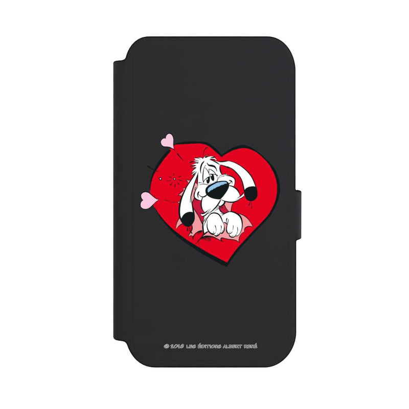 iPhone 14 Pro NIVOflip Idéfix Amoureux Transparent