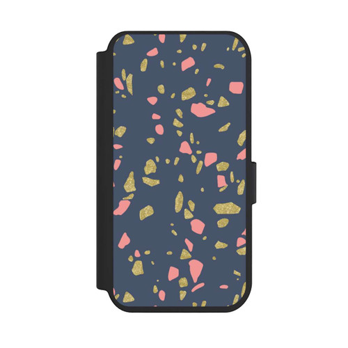 Apple iPhone 14 Pro NIVOflip Terazzo Gold-Optik