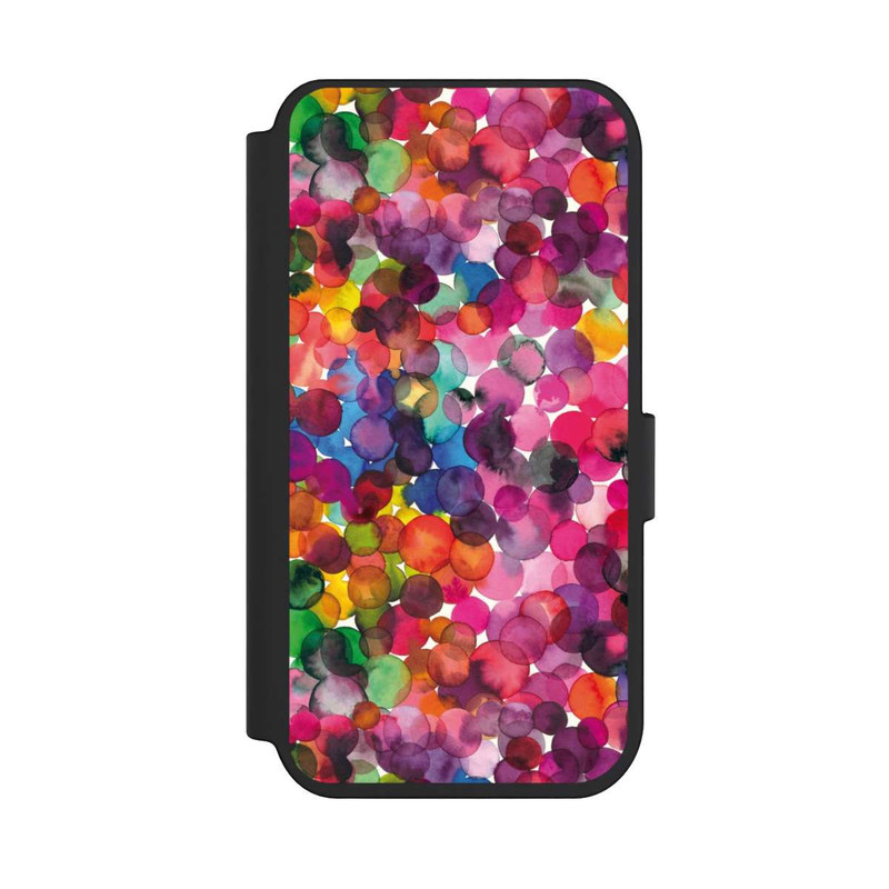 iPhone 14 Pro NIVOflip Überlappende Aquarellpunkte