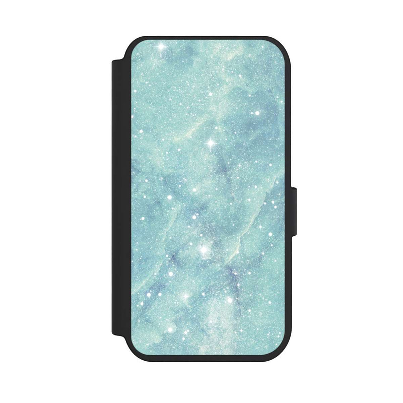 iPhone 14 Pro NIVOflip Glänzender Sternenmarmor