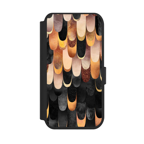 Apple iPhone 14 Pro NIVOflip Gefiedertes Kupfer und Schwarz