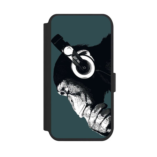 Apple iPhone 14 Pro NIVOflip Denkender Affe Blau