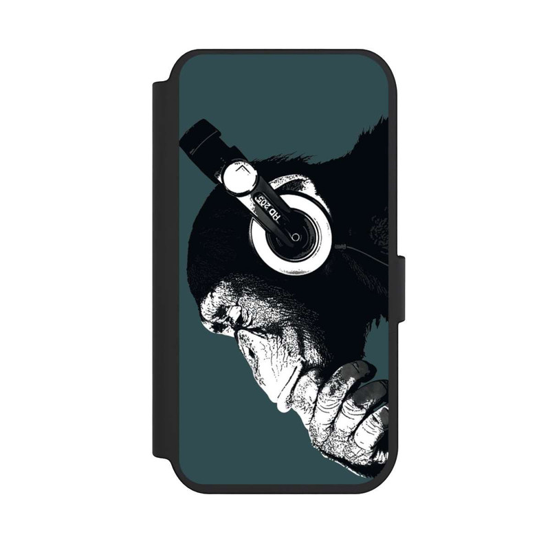iPhone 14 Pro NIVOflip Denkender Affe Blau