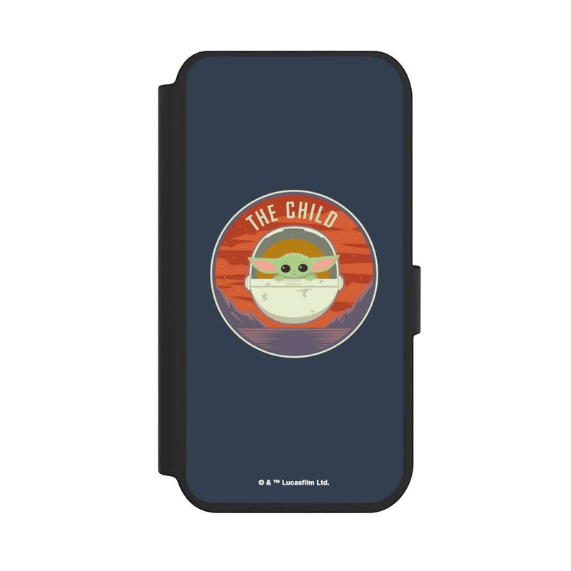 iPhone 14 Pro NIVOflip The Child Abzeichen Blau