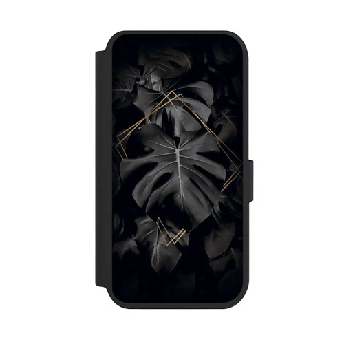 Apple iPhone 14 Pro NIVOflip Schwarze Blätter