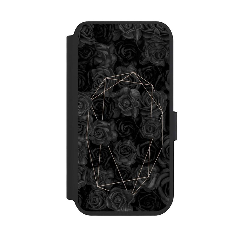 iPhone 14 Pro NIVOflip Schwarze Rosen