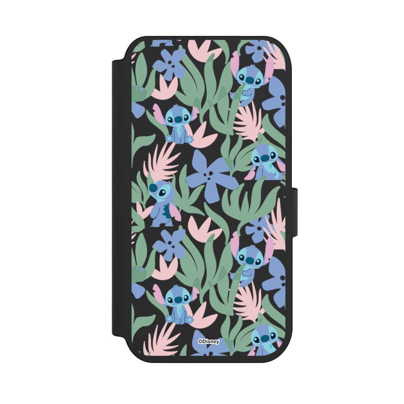 iPhone 14 Pro NIVOflip Floral Pattern Stitch Transparent