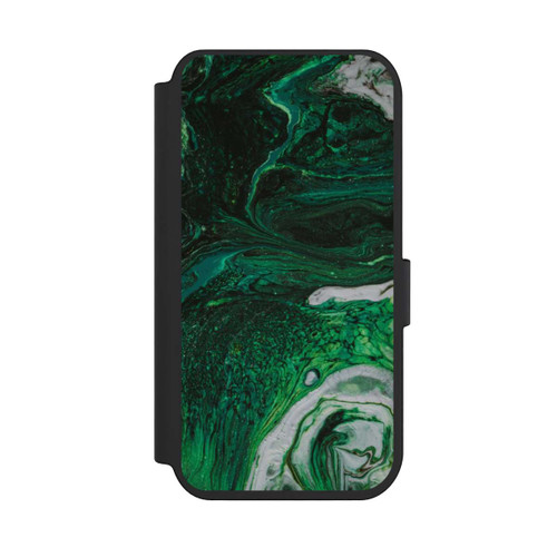 Apple iPhone 14 Pro NIVOflip Green oil texture