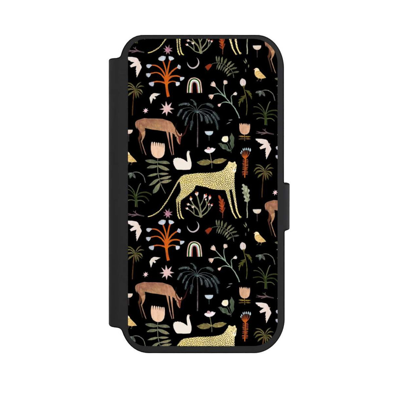 iPhone 14 Pro NIVOflip Wilde Gartenbuchstaben von Léa Le Pivert