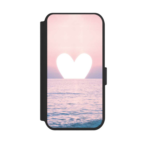 Apple iPhone 14 Pro NIVOflip Herz-Sonnenuntergang