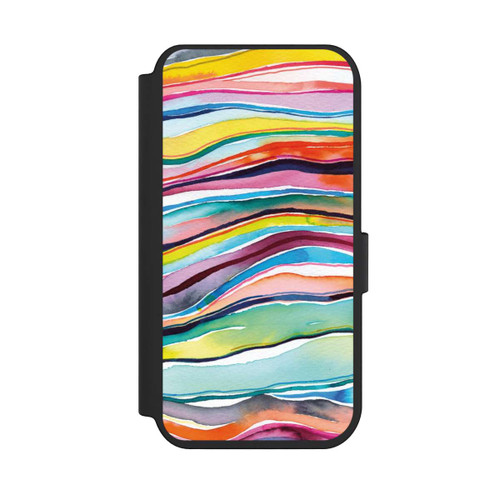 Apple iPhone 14 Pro NIVOflip Aquarell Achatschichten