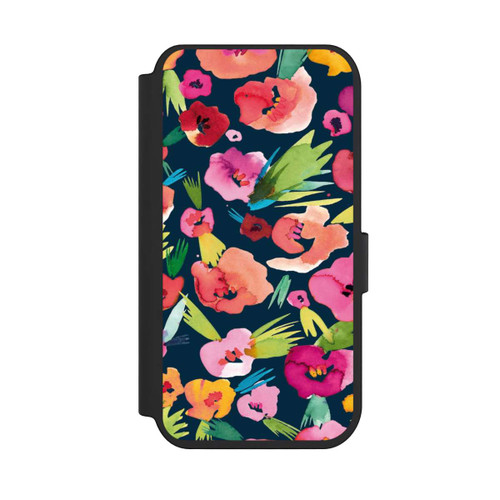 Apple iPhone 14 Pro NIVOflip tropische Blumen aquarell