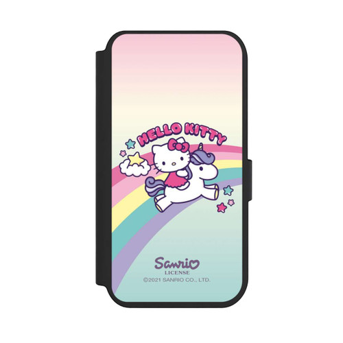 Apple iPhone 14 Pro NIVOflip Hello Kitty Regenbogen 