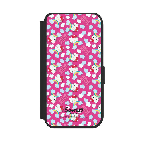 Apple iPhone 14 Pro NIVOflip Hello Kitty Regenbogenmuster