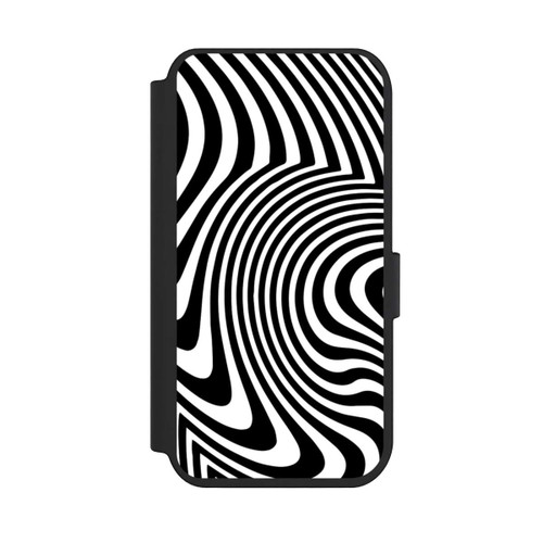 Apple iPhone 14 Pro NIVOflip schwarz-weiße Wellen