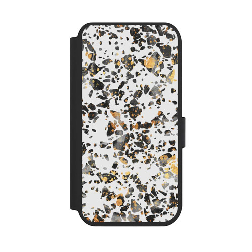 Apple iPhone 14 Pro NIVOflip Gold Speckled Terrazzo