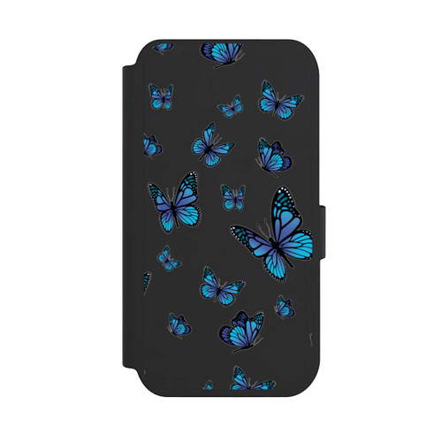 Apple iPhone 14 Pro NIVOflip Schmetterlingmuster Transparent