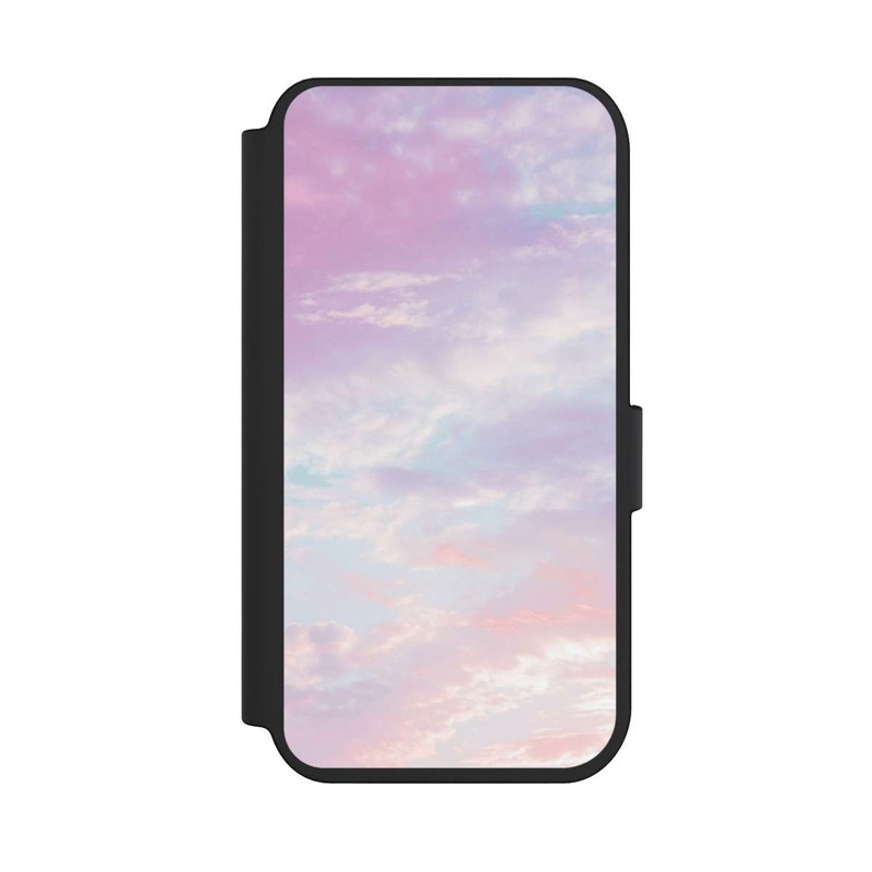iPhone 14 Pro NIVOflip Zuckerwatte lila Wolken