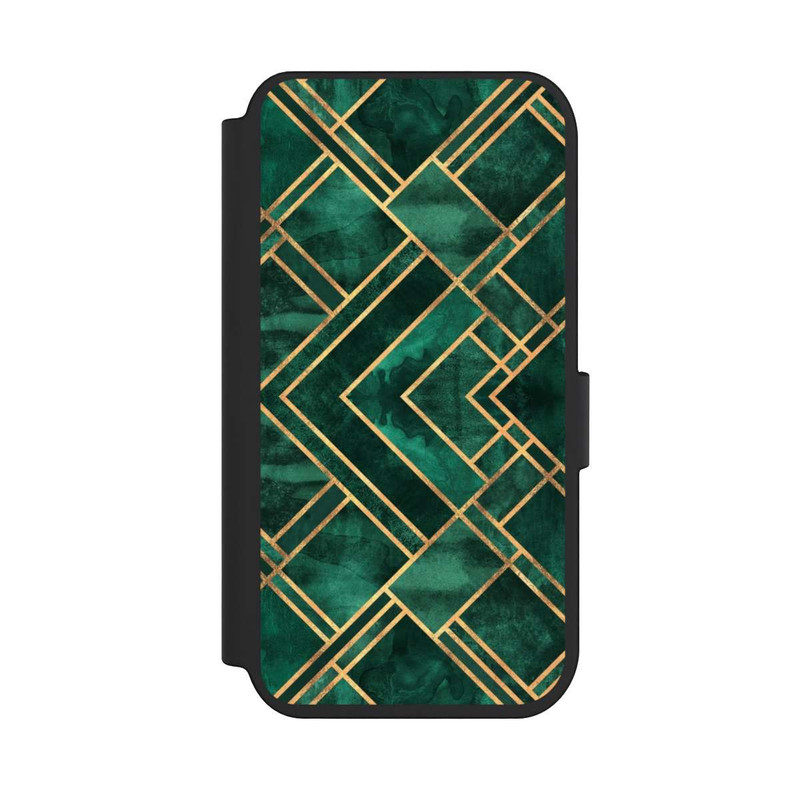 iPhone 14 Pro NIVOflip Grüne Blöcke