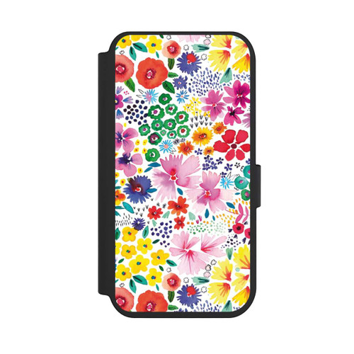 Apple iPhone 14 Pro NIVOflip Kunstvolle kleine Frühlingsblumen