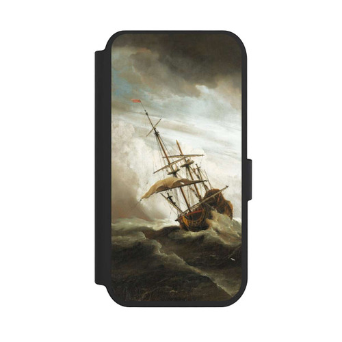 Apple iPhone 14 Pro NIVOflip A Ship on the High Seas Caught by a Squall