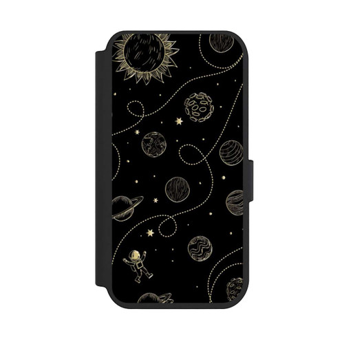 Apple iPhone 14 Pro NIVOflip Planeten Gold