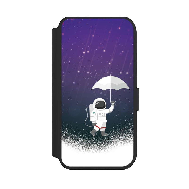 iPhone 14 Pro NIVOflip Astronaut im Asteroidenregen