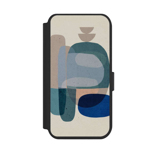 Apple iPhone 14 Pro NIVOflip Pierres n° 3 Bleu