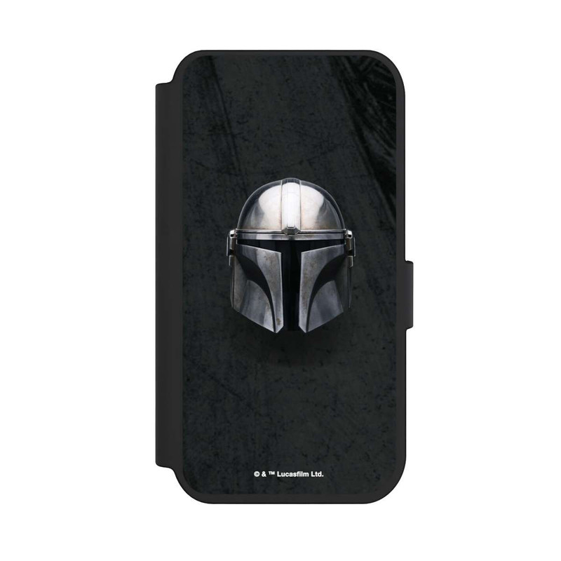 iPhone 14 Pro NIVOflip Schwarzer Mandalorianer Helm